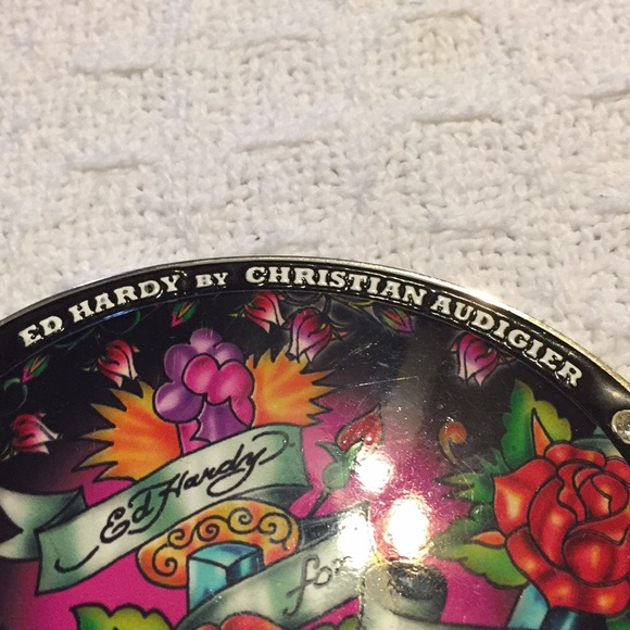 Ed Hardy Belt Buckle Flower Los Angeles 1954 - Picture 3 of 8